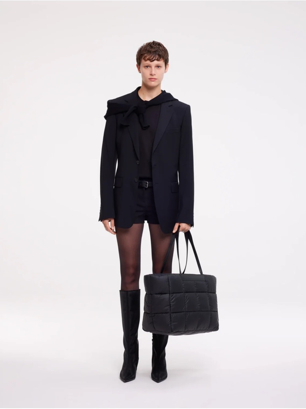 PORTER MARCHÉ LARGE MATT BLACK - Picture 2 of 7